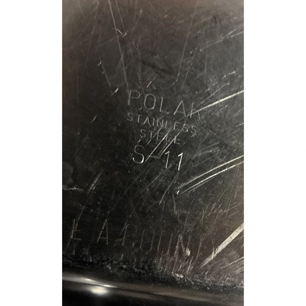 Vintage Compartment Food Tray Stainless Steel LA County Cafeteria Polar 11